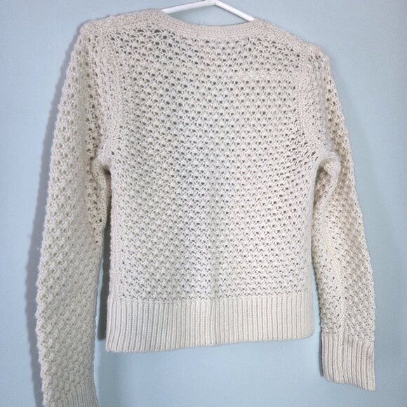 NWOT LL Bean Wool & Angora Cardigan Sweater Size XS - Picture 2 of 3